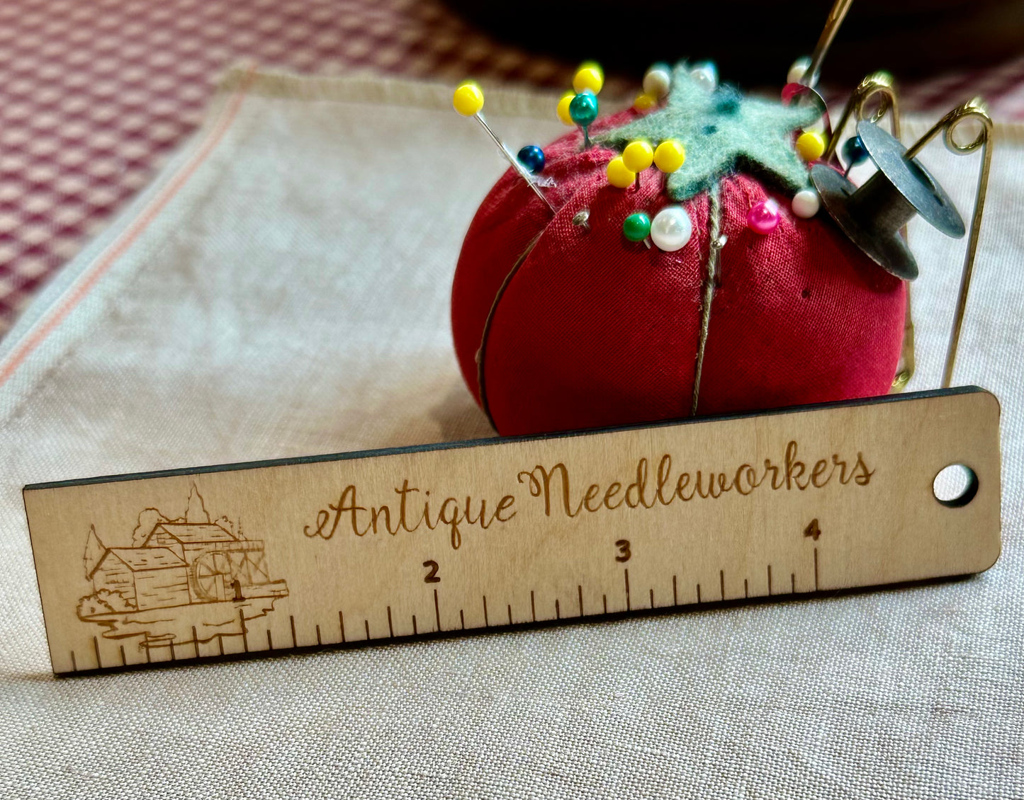 Antique Needleworkers 4" Ruler