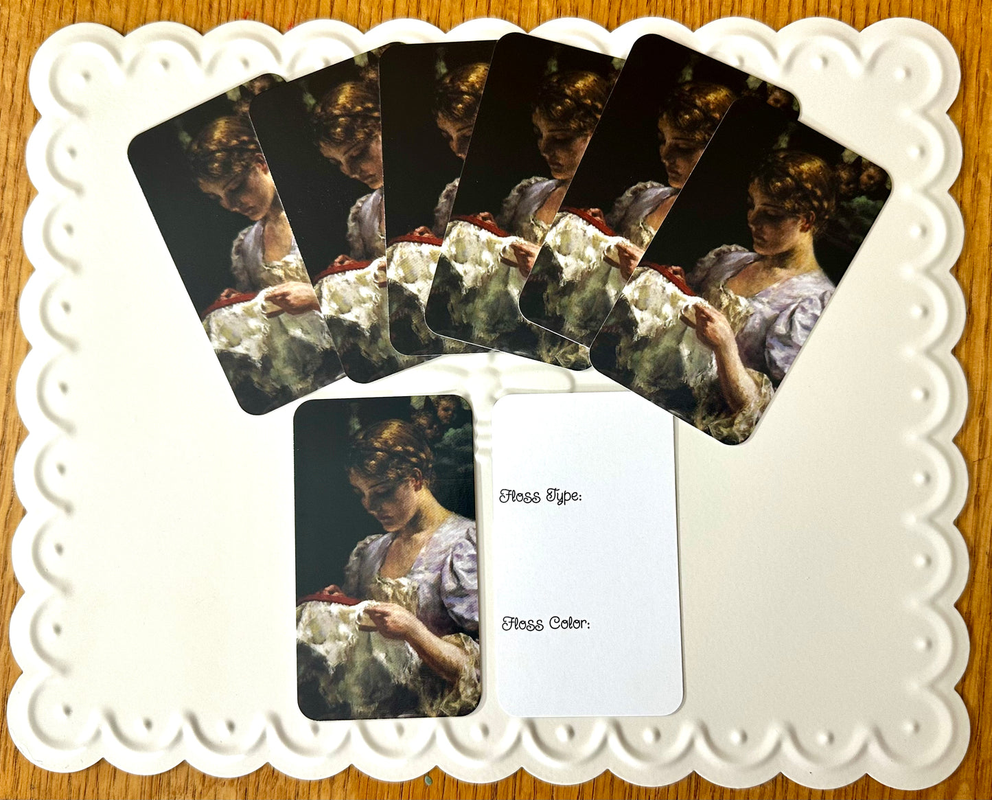 Antique Needleworkers Thread Drops