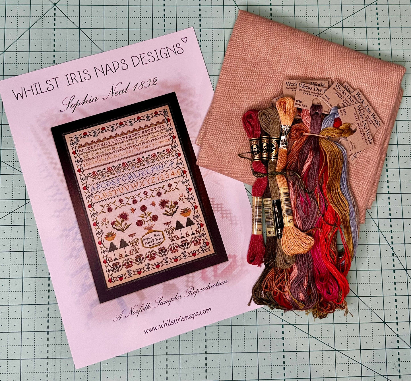 Sophia Neal 1832 by Whilst Iris Naps kit