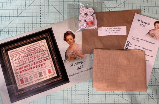 Hands Across The Sea Samplers M Nenquin 1872 Full Kit