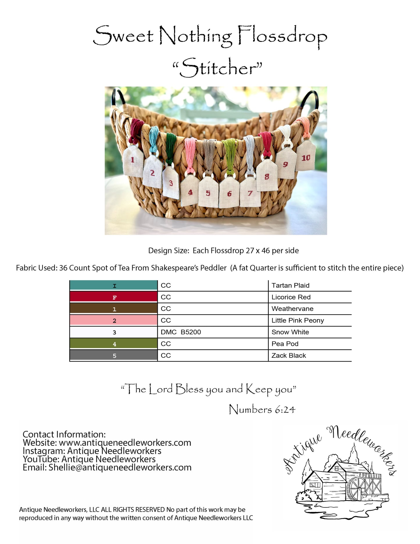 Sweet Nothing Flossdrops "Stitcher"